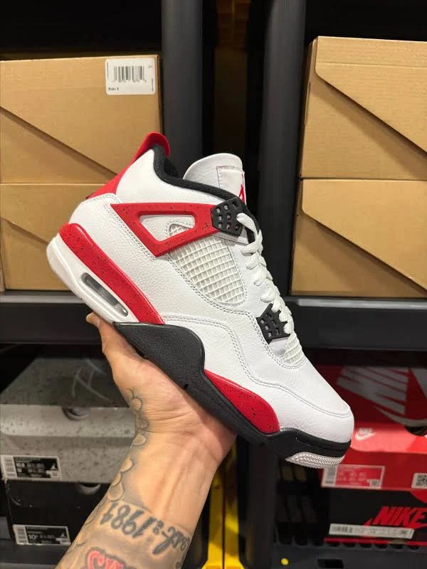 Air Jordan 4 Retro Red Cement Sz 111