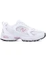 NEW BALANCE 530 WHITE AND PINK SNEAKERS WHITE PINK / 7+