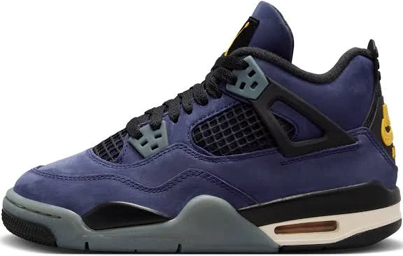 Air Jordan 4 Retro Los Angeles Lakers Big Kids' Shoes