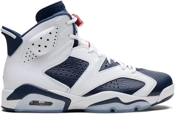 Jordan - Air Jordan 6 "Olympic" sneakers - men - Rubber/Fabric/Polyurethane/Leather - 8 - White