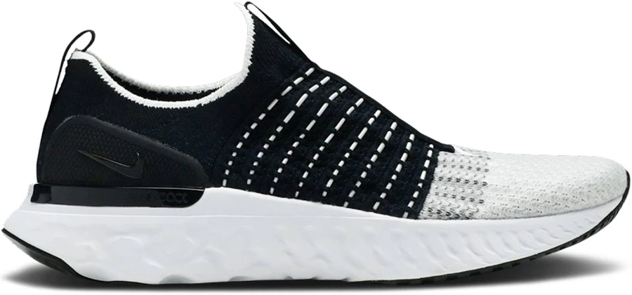 Nike React Phantom Run Flyknit 2 'Black White' | Men's Size 10