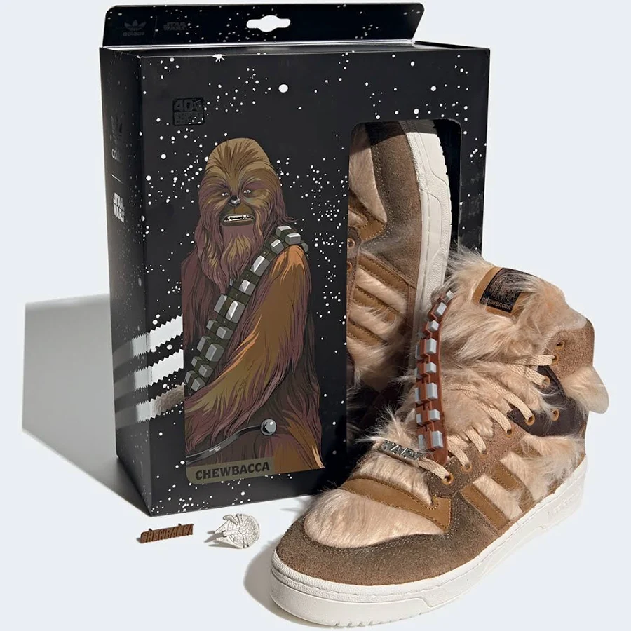 Adidas Rivalry Hi Star Wars Chewbacca Brown Fx9290 Fashion Shoes