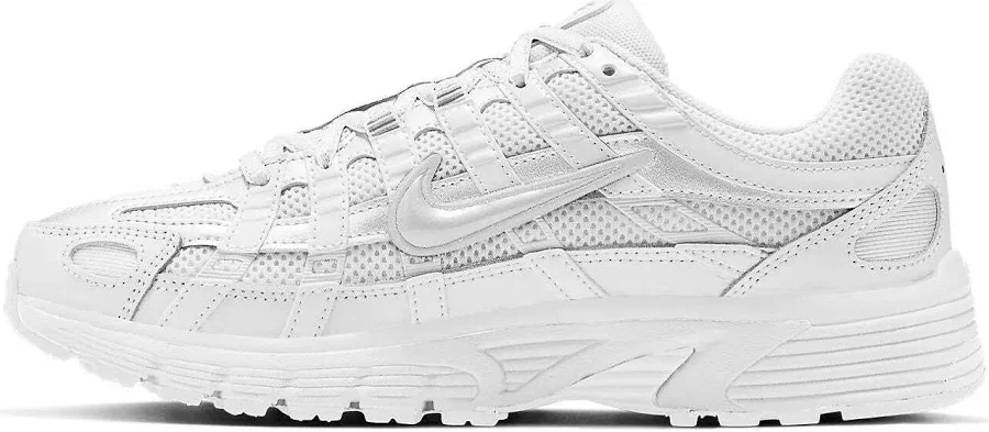 Bv1021 102 Nike P-6000 Triple White (women's)