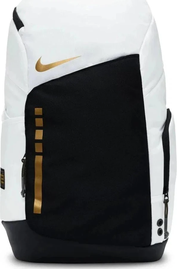 Nike Hoops Elite Pro Backpack 32l White Gold Dx9786-100 For Gym/