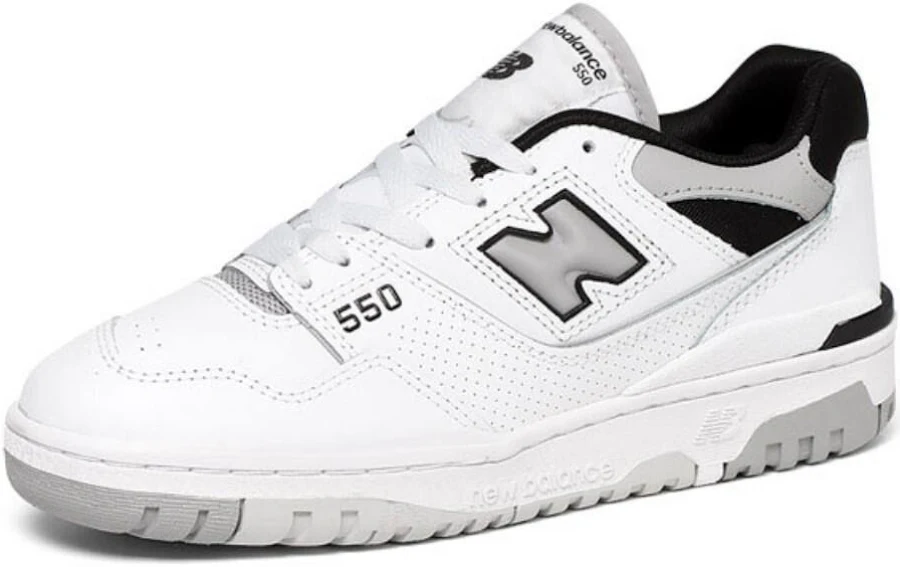 "NEWBALANCE New Balance 550 Athletic Sneakers [White Grey] (BB550NCL)" by W Concept