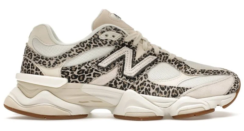 New Balance 9060 ASOS Exclusive Beige Brown Leopard Print