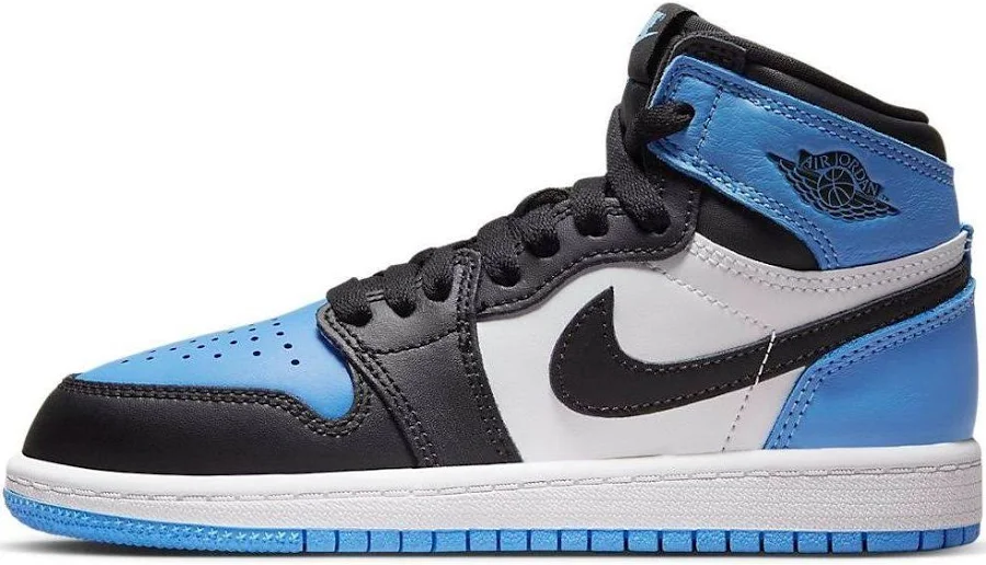 Jordan 1 Retro High Og 'unc Toe - University Blue/black/white