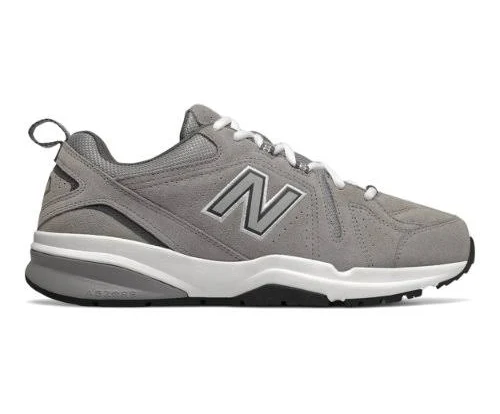 New Balance Men's 608v5 Training Shoes - Grey/White (Size 11.5)