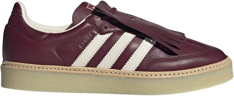 adidas Originals Samba Lux 'Maroon/Off White/Noble Maroon' | Red | Men's Size 9.5