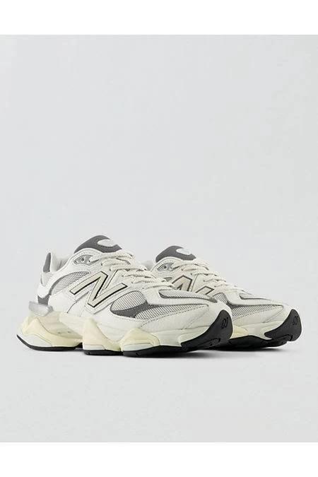 New Balance Men's 9060 Men’s Sneaker in Smoked Gray – Mesh and Suede Shoe