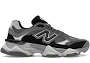 Balance 9060 Men's Black Gray Lace Up Top Athletic Sneaker Us 7-12| Eu