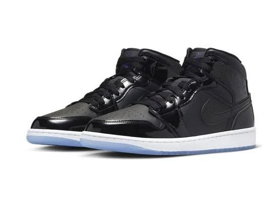 Air Jordan 1 Mid Se “space Jam” Basketball Shoe Dv1308-004 Us Men Size