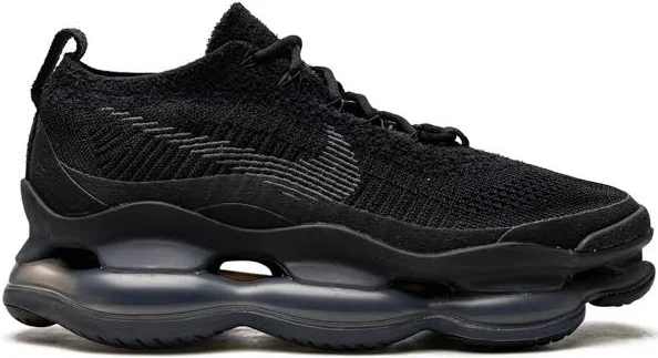 Nike - Air Max Scorpion Flyknit "Triple Black" sneakers - women - Polyester/Rubber/Fabric - 6.5