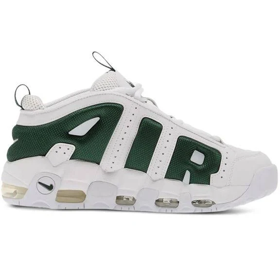 Nike Men's Air More Uptempo Low Sneakers - Green - Low-top sneakers - 11