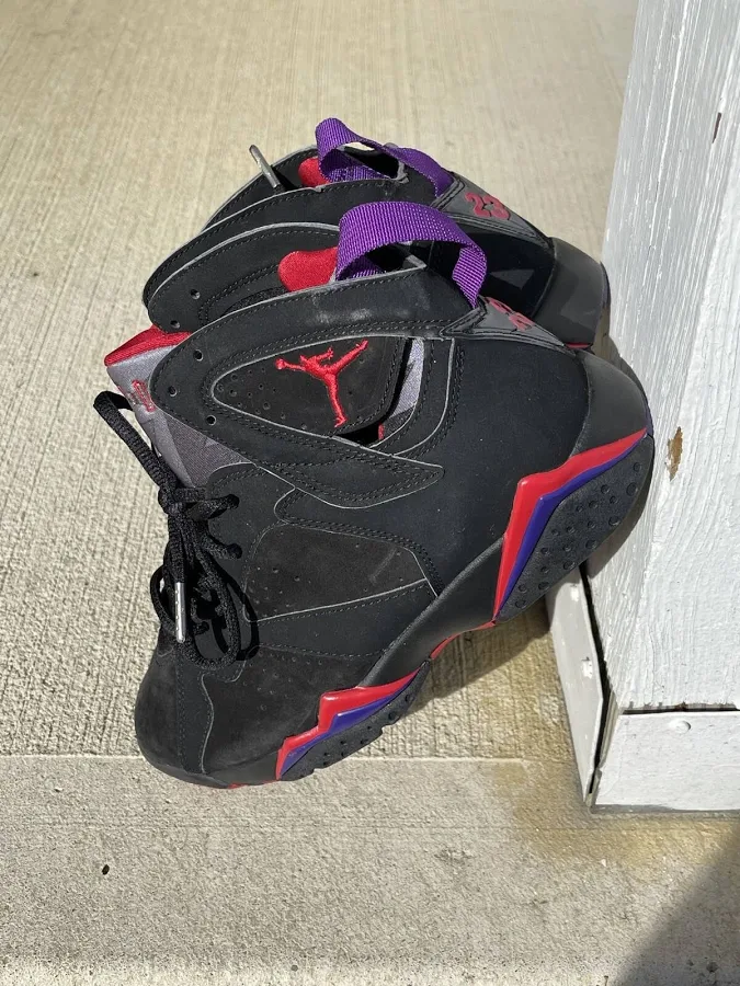Vintage 2002 Nike Air Jordan 7 Vii Raptor 304775, Size 7 No Box