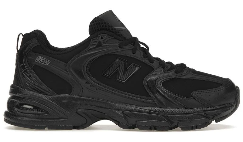 New Balance 530 Triple Black Leather