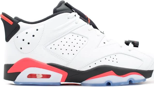 Men's Air Jordan 6 Retro Low 'Infrared