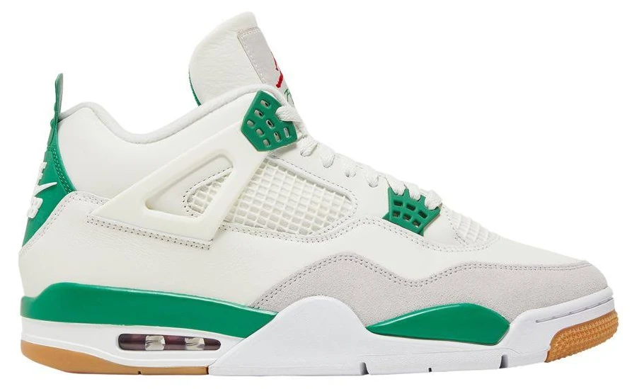Nike SB x Air Jordan 4 Retro SP 'Pine Green' | White | Men's Size 4