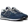 New Balance Ml574evn: Men's 574 V1 Core, Navy/white, Size: 100, Blue