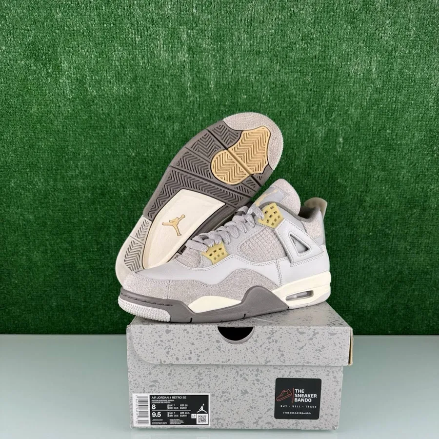 Size 8 - Jordan 4 Retro Se Low Craft Clean