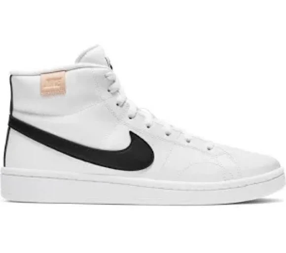 Nike Shoes | Nike Men's Court Royale 2 Mid Shoes | Color: Black/White | Size: 10 | Pm-32156737's Closet