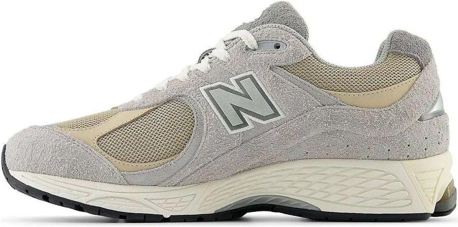 New Balance 2002R Rain Cloud Sneakers 'Grey Yellow' M2002RCS US 6