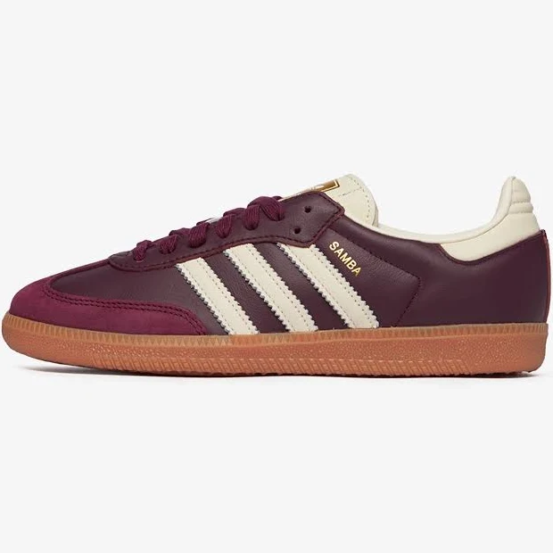 Zapatillas adidas Women's Samba OG "Maroon" Burgundy Talla 35.5