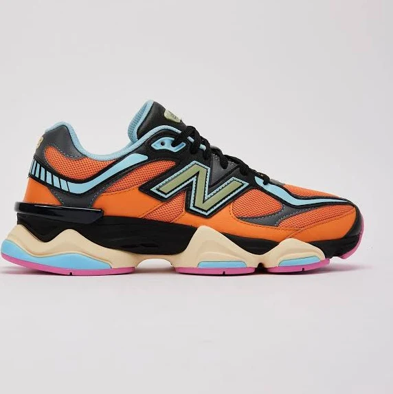 New Balance 9060 (U9060OGB) Orange/Black / 9.5 M/11W