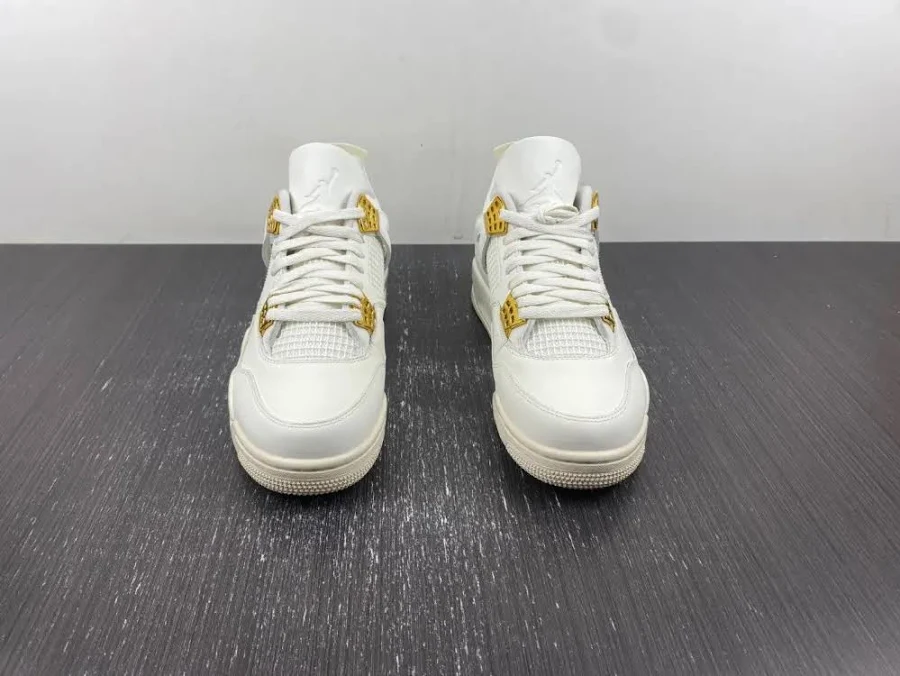 Air Jordan 4 Retro White Gold premium - Jordan 4 Retro White Gold