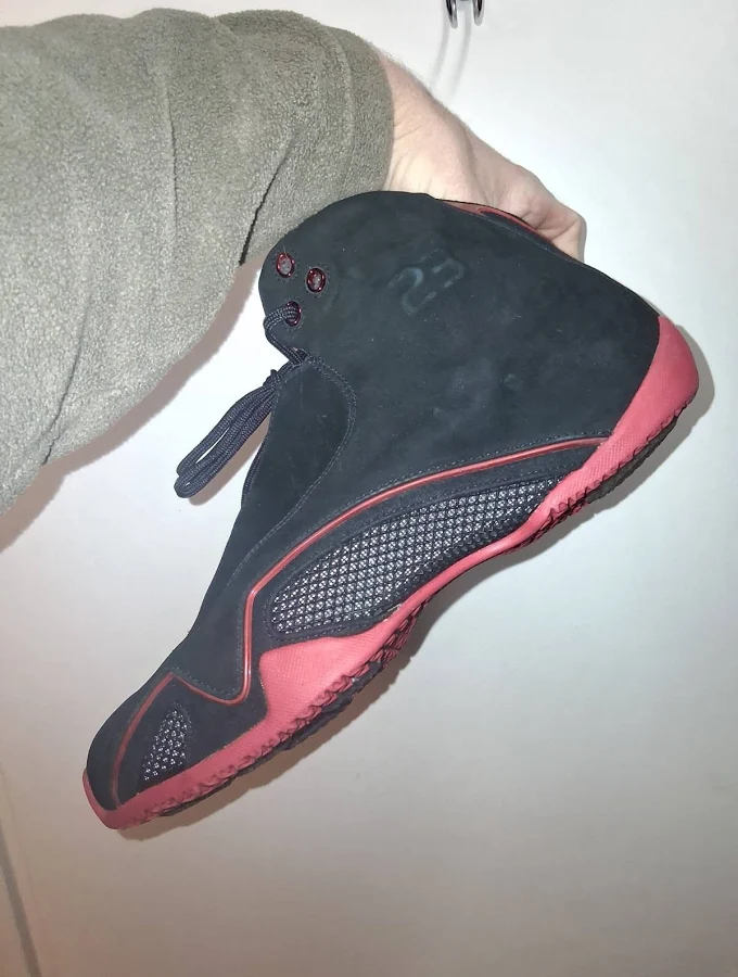 Rare Nike Air Jordan 21 Retro Countdown 2008 Size 12 322717-061 Bred