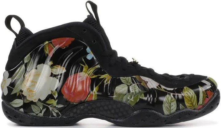 Nike Air Foamposite One 'Floral' | Black | Men's Size 5