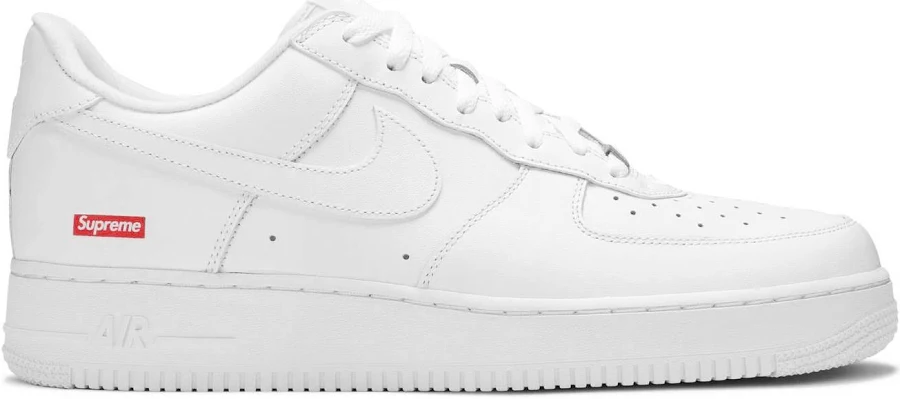 Nike Supreme Air Force 1’s Low White Men 13