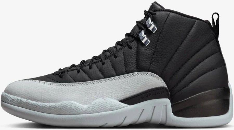 Size 8.5 - Air Jordan 12 Retro Black Wolf Grey