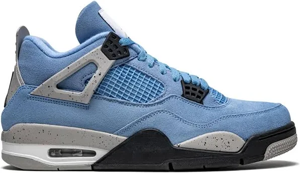 Jordan - Air Jordan 4 Retro sneakers - unisex - Suede - 8 - Blue