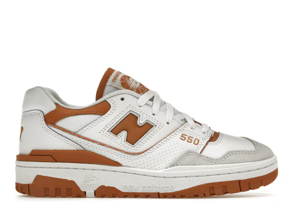 New Balance 550 en anaranjado difuminado