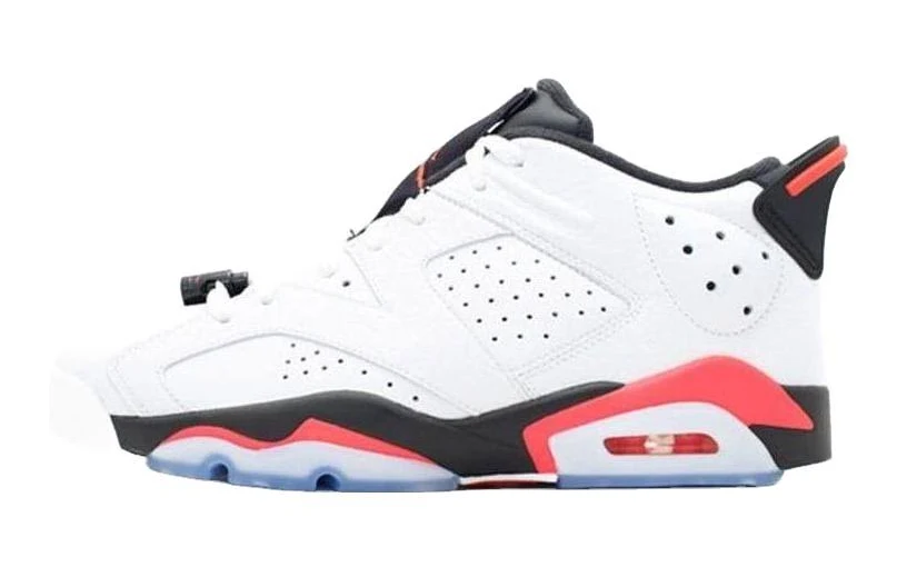Jordan 6 Low - White/infrared-black