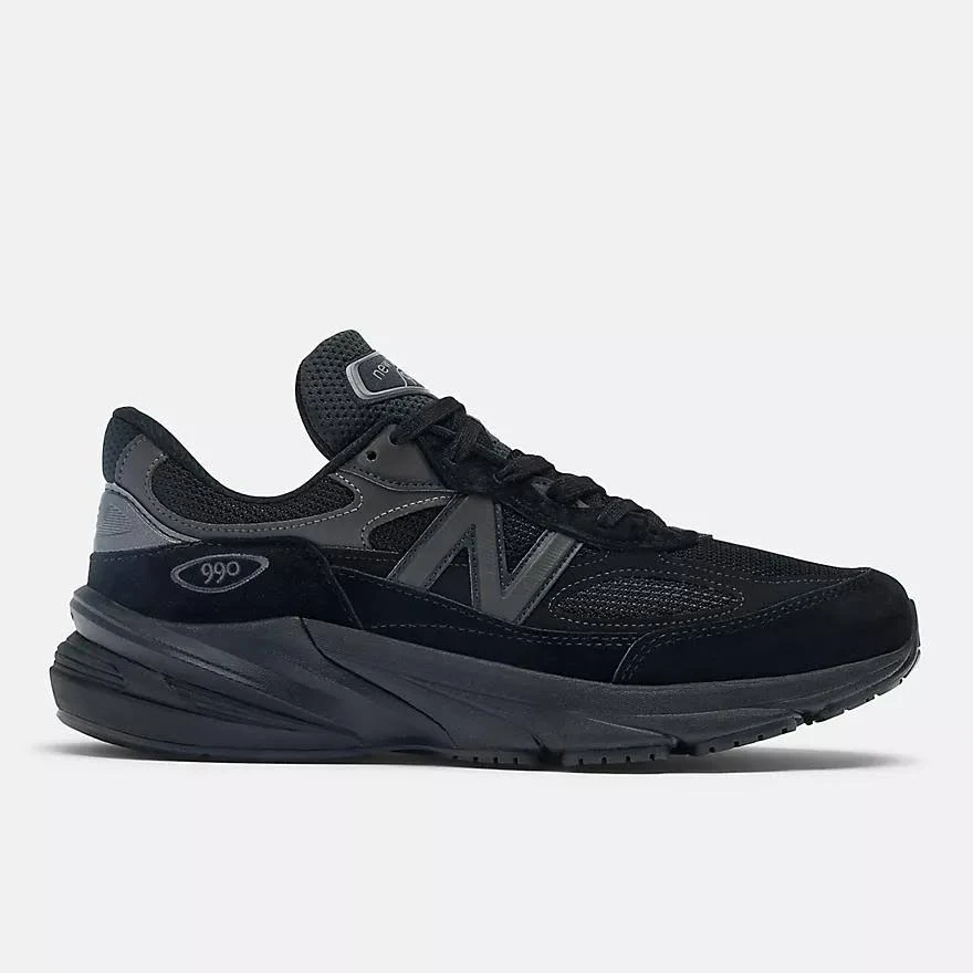 New Balance | Made In Usa 990v6 | Unisex | Size: M8.5 / W10 | Color: Black With Black