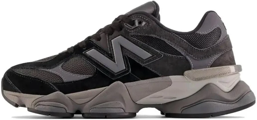 New Balance 9060 ‘Black Castlerock Grey’ Men’s Perfect for Casual Footwear Sneakers