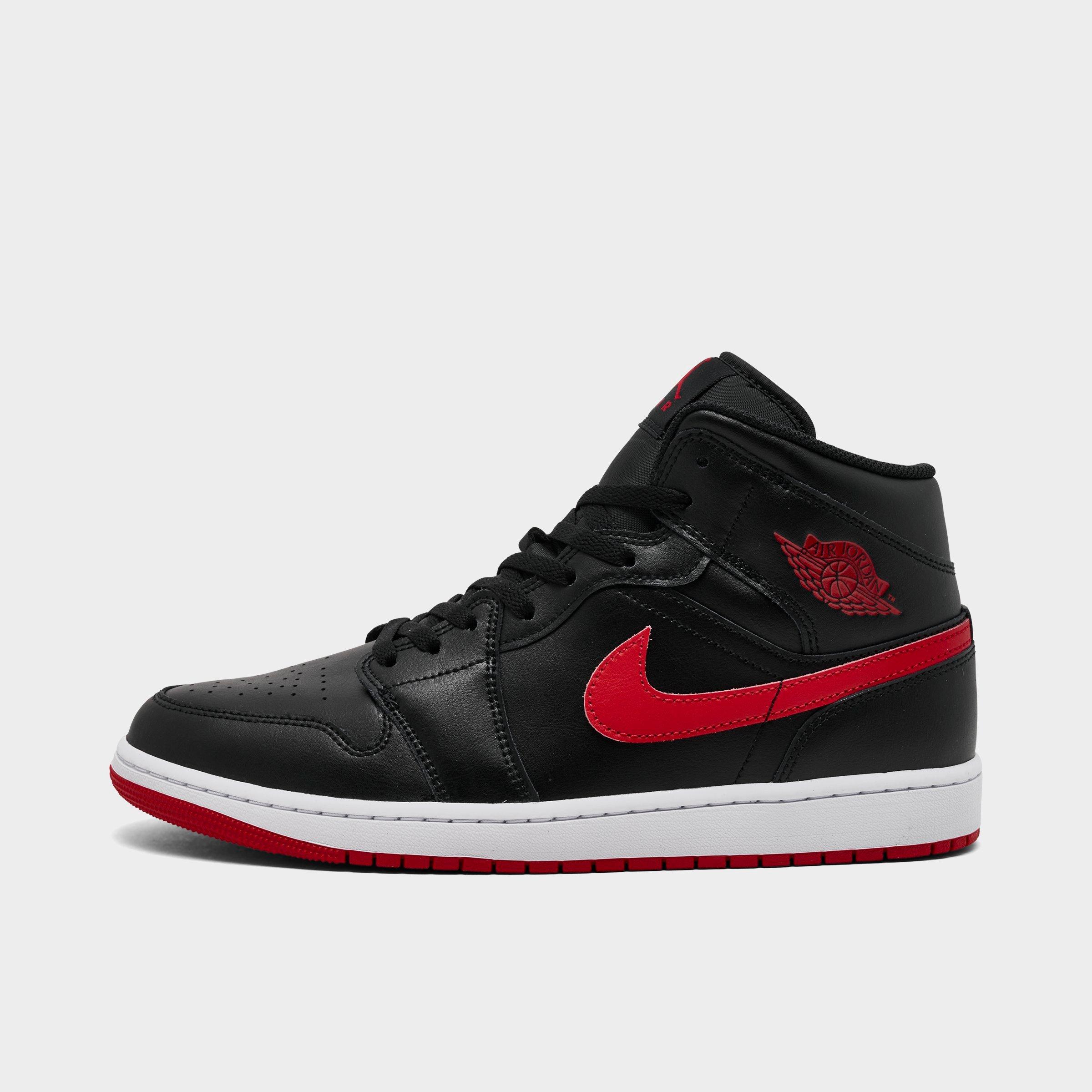Men's Air Jordan Retro 1 Mid Casual Shoes - Size 11.5