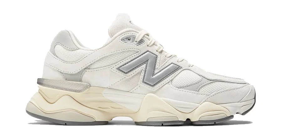 New Balance 9060 White Grey UNISEX U9060ECA - W 7 / M 5.5