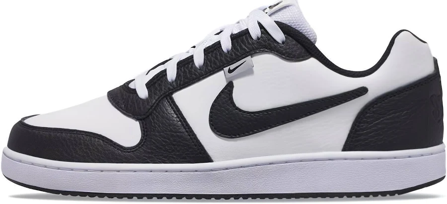 Nike Ebernon Low Prm White Black Wolf Grey Aq1774-102