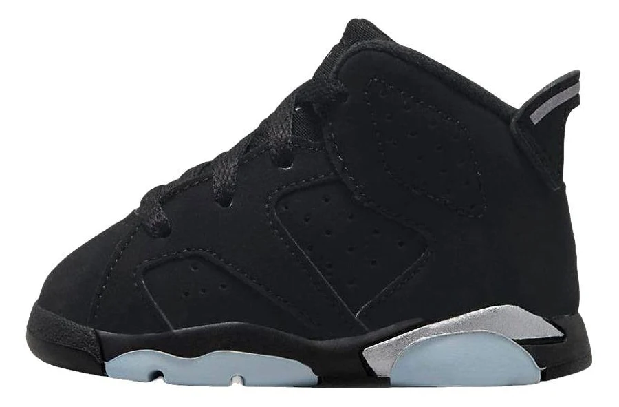 Jordan Air 6 Retro 'chrome - Black/metallic Silver/black
