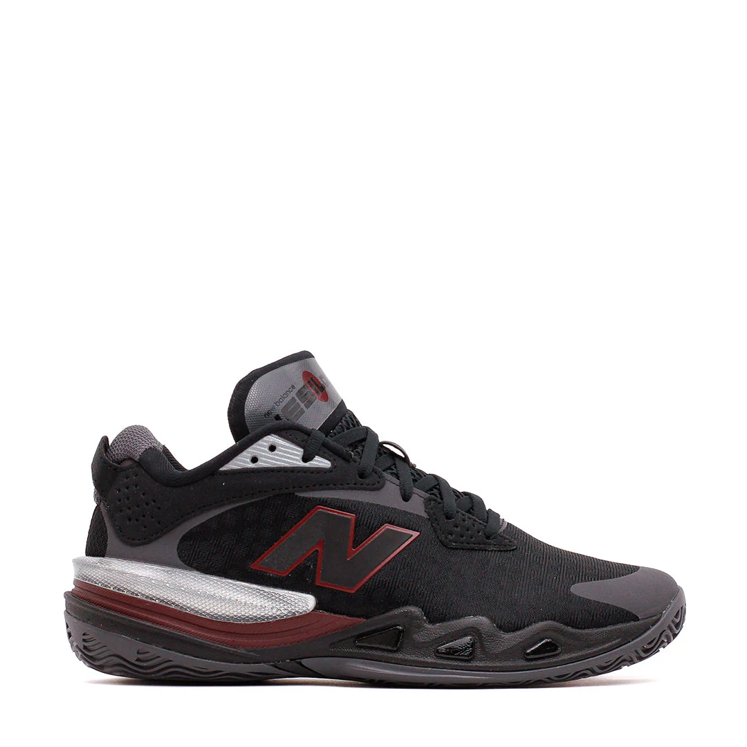 New Balance Basketball Unisex Hesi Low v2 Black Crimson BBHSLMT2