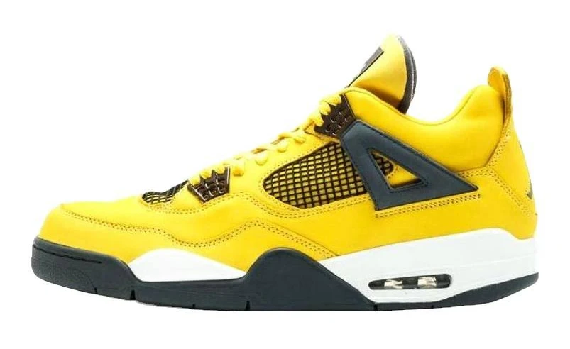 Jordan Air 4 Retro Ls "lightning - Yellow/black
