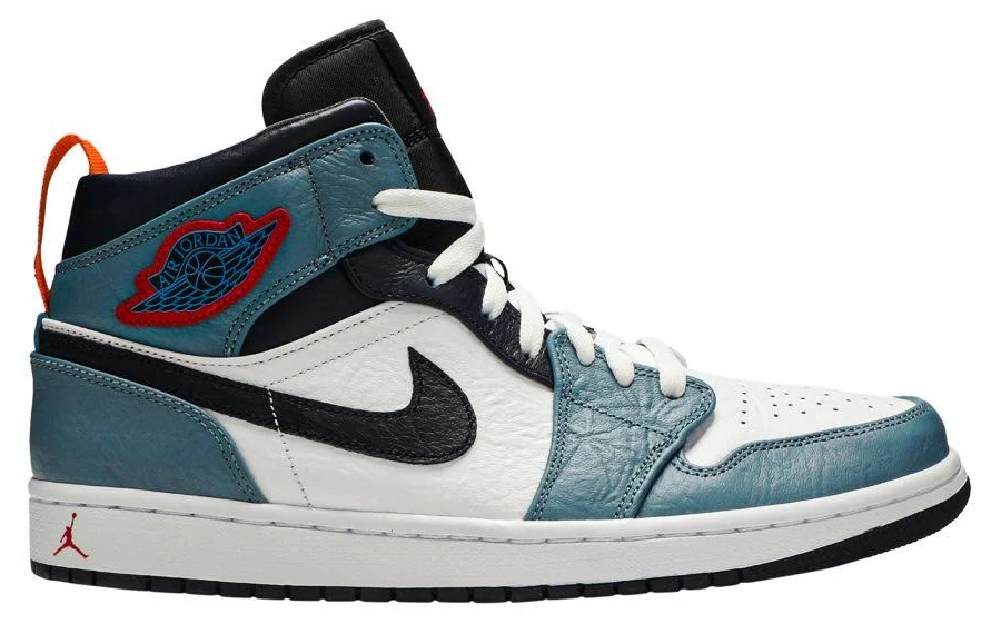 Air Jordan 1 Mid Fearless Hi-Top Sneakers