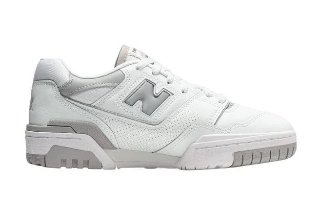 New Balance Men's 550 Low-Top Sneakers - White - 5
