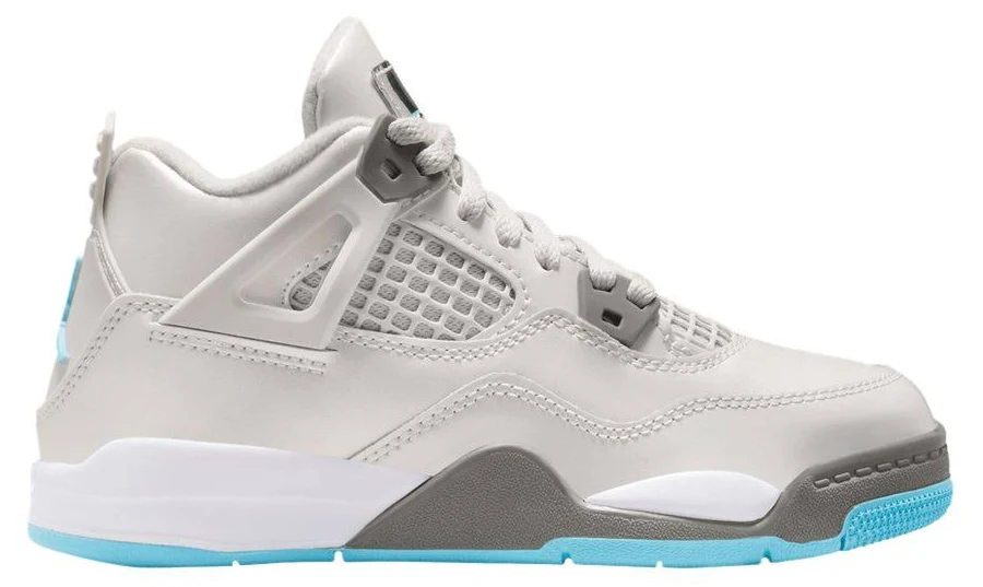 Air Jordan 4 Retro PS 'Photon Dust Blue Chill' | Grey | Kid's Size 12.5