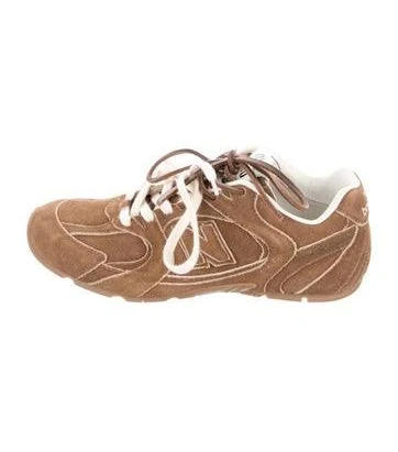 New Balance x Miu Miu Suede Sneakers in Neutrals, Women's 6