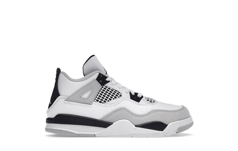 Air Jordan Kids' 4 Retro "Military Black