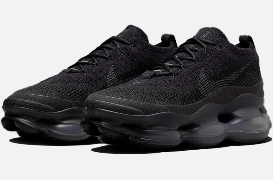 Size 5 - Nike Air Max Scorpion Flyknit Triple Black W